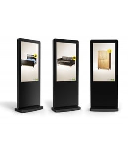 46in-Digital-Touch-Pillar-Touchscreen Totem